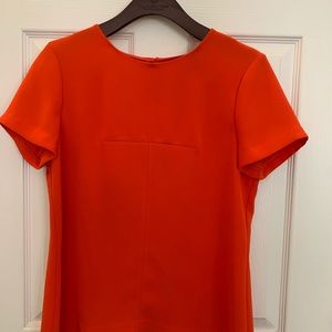 J. Crew orange/red top